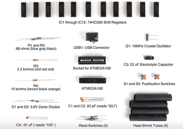 USB Typewriter Conversion Kit (Solder-It-Yourself Version)