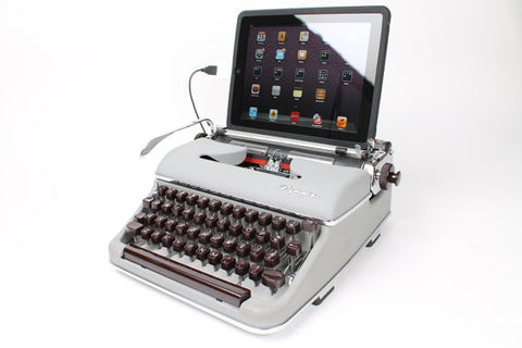Typewriter Computer Keyboard / iPad Stand (Model SM)