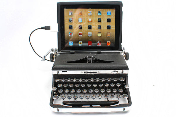 USB Typewriter as iPad Dock