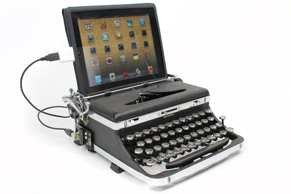 Type Writer Usb USB Typewriter ~ USB Typewriter (Royal Deluxe with Chrome Accents)