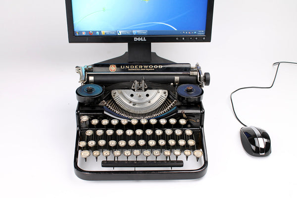 Typewriter Computer Keyboard / iPad Stand (Model A)