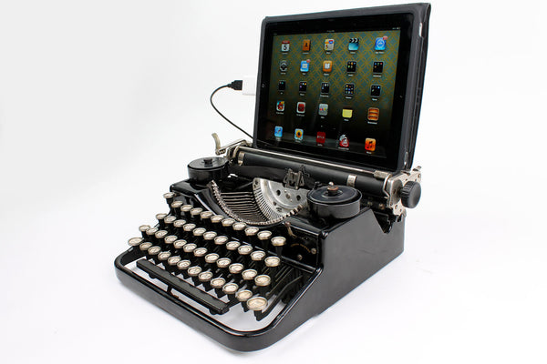 Typewriter Computer Keyboard / iPad Stand (Model A)