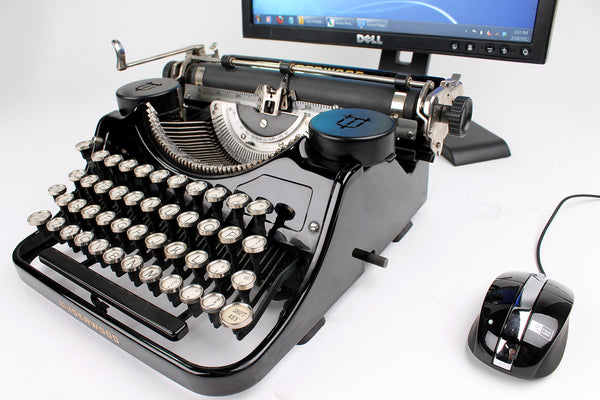 Typewriter Computer Keyboard / iPad Stand (Model F)