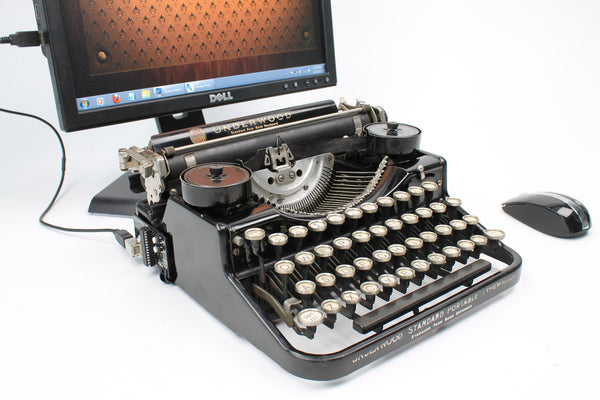 Typewriter Computer Keyboard / iPad Stand (Model A)