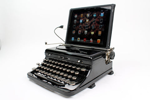 USB Typewriter Computer Keyboard/Dock (Royal Model O)